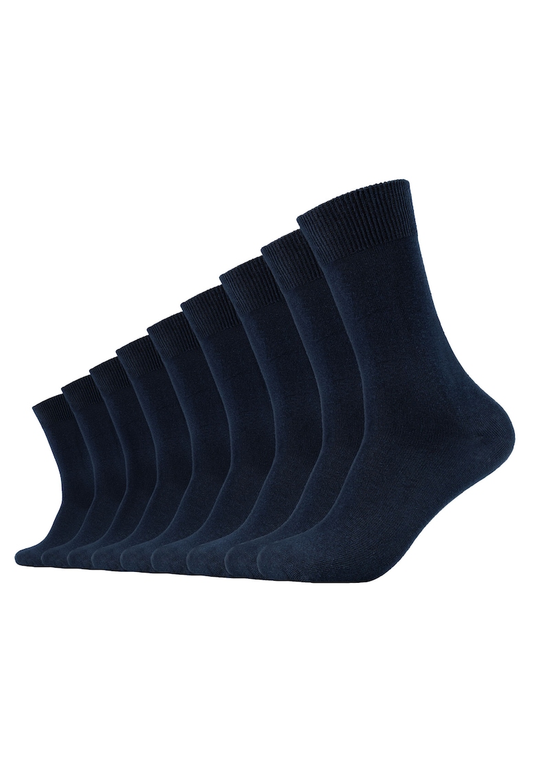 Oferte la Set de sosete unisex cu model uni - 9 perechi - Bleumarin