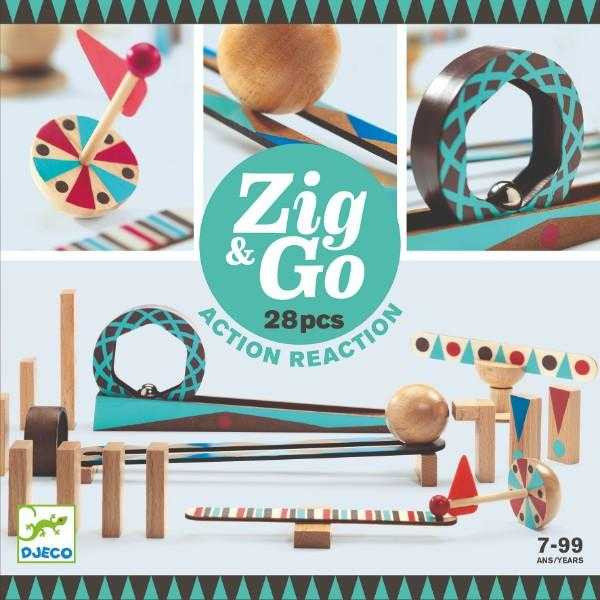 Oferte la Set de Constructie Zig Go Djeco Trasee 7 Ani+