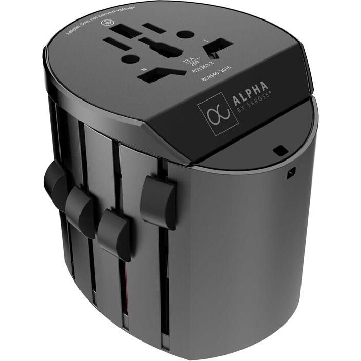 Oferte la Adaptor Priza Universal Alpha 1.1041 Negru