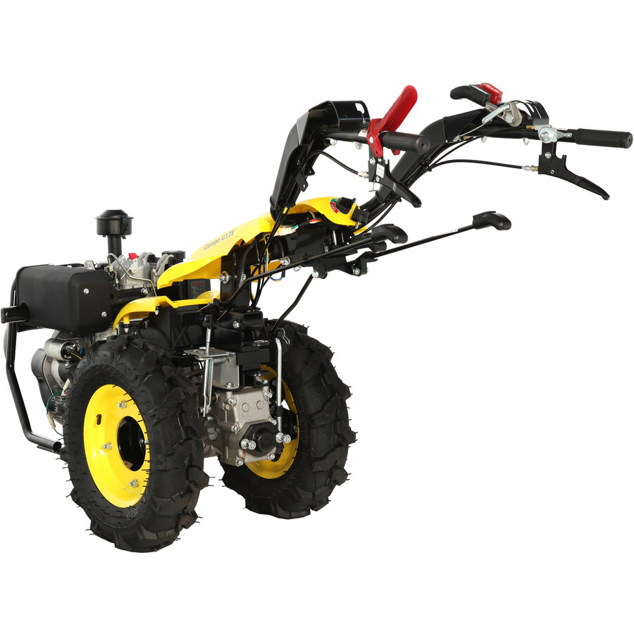 Motocositoare multifunctionala Campo U12E/BC120M V2 12CP diesel 120cm 2 lame mobile inclinare lama