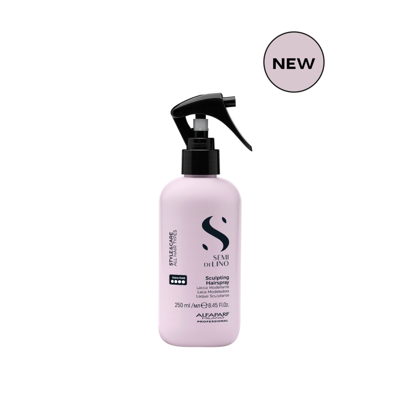 Oferte la Fixativ lichid extra puternic Alfaparf Milano Semi di Lino Style&Care Sculpting Hairspray, 250 ml