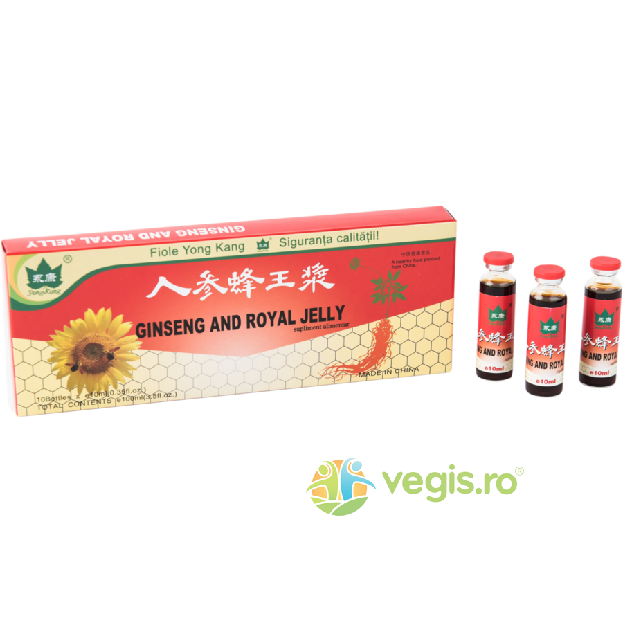 Oferte la Ginseng + Royal Jelly 200+300mg 10fiole*10ml