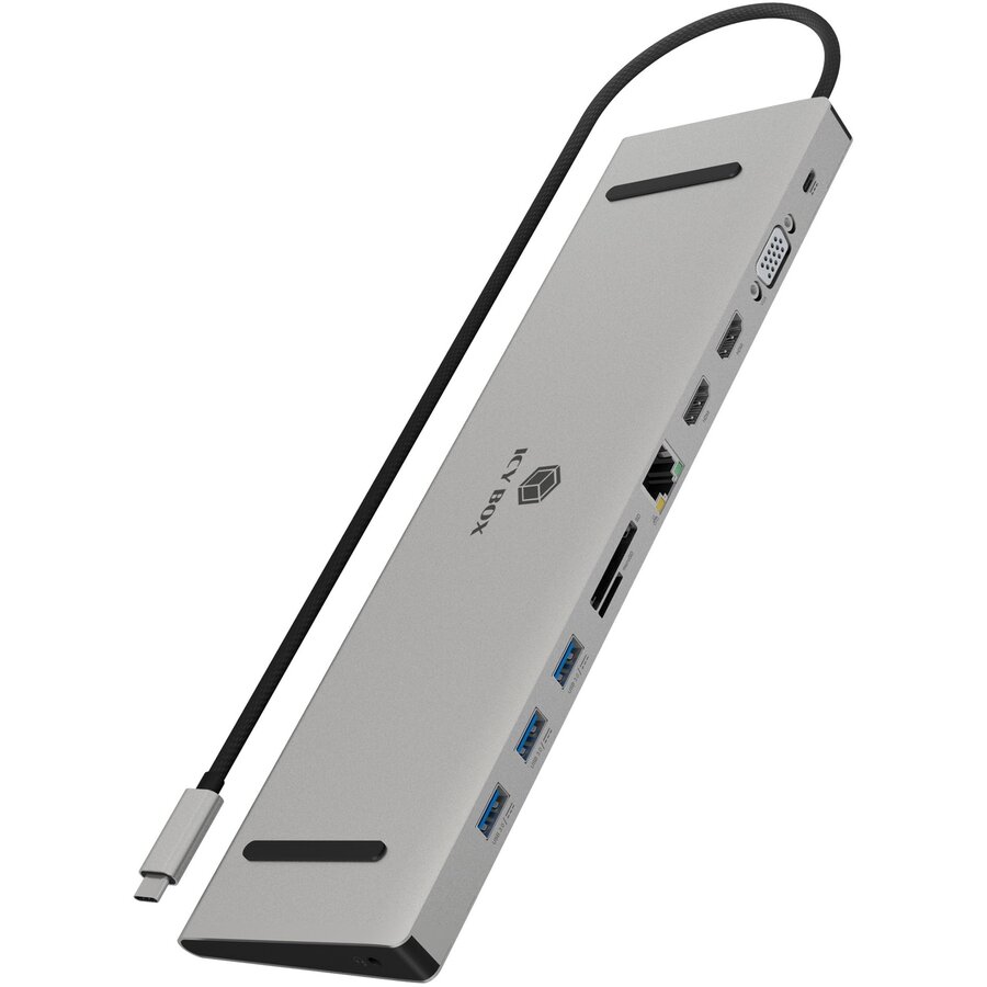 Oferte la Docking Station IB-DK2106a-CPD Argintiu