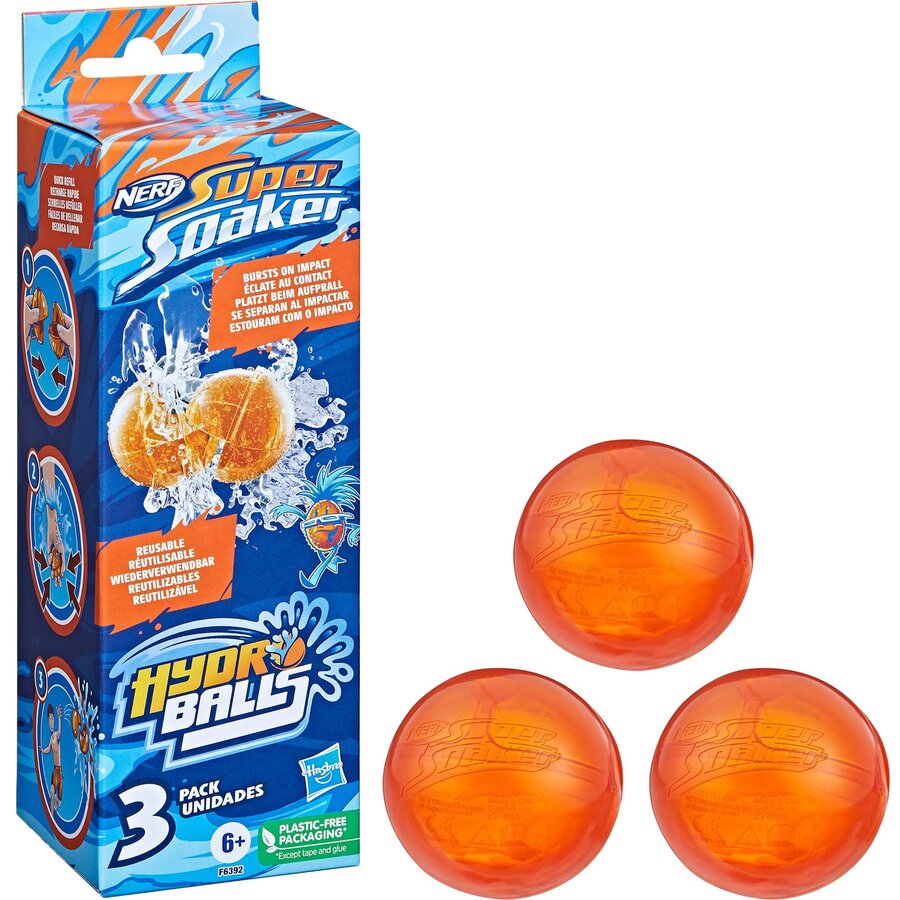 Oferte la Jucarie Nerf Super Soaker Hydro Balls 3-Pack Water Toys