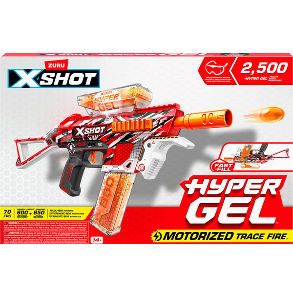 Oferte la Jucarie XSHOT  Blaster Trace Fire 2500 Bile cu Gel Varsta +14 Ani