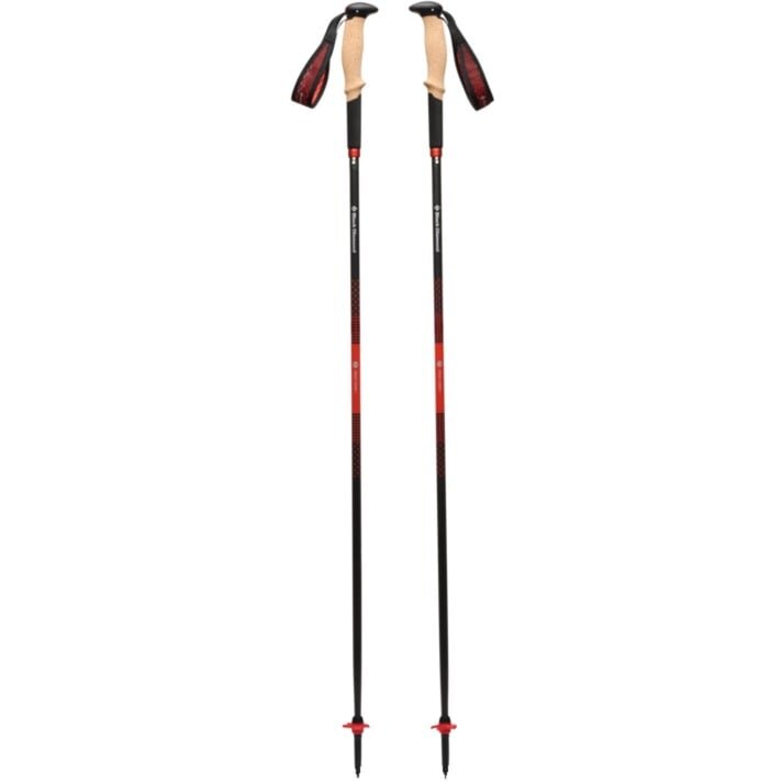 Oferte la Black Diamond Pursuit Carbon Z trekking poles (anthracite/orange, 1 pair, 115 cm)