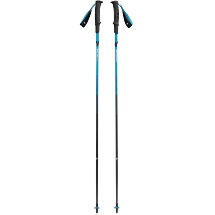 Oferte la Black Diamond Trekking Poles Distance Carbon Z (anthracite/blue, 1 pair, 105 cm)