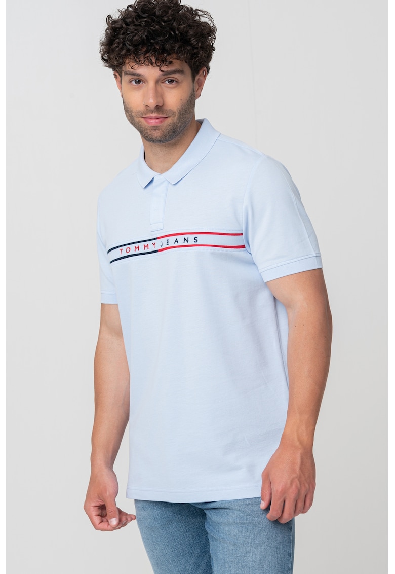 Tricou polo cu logo -