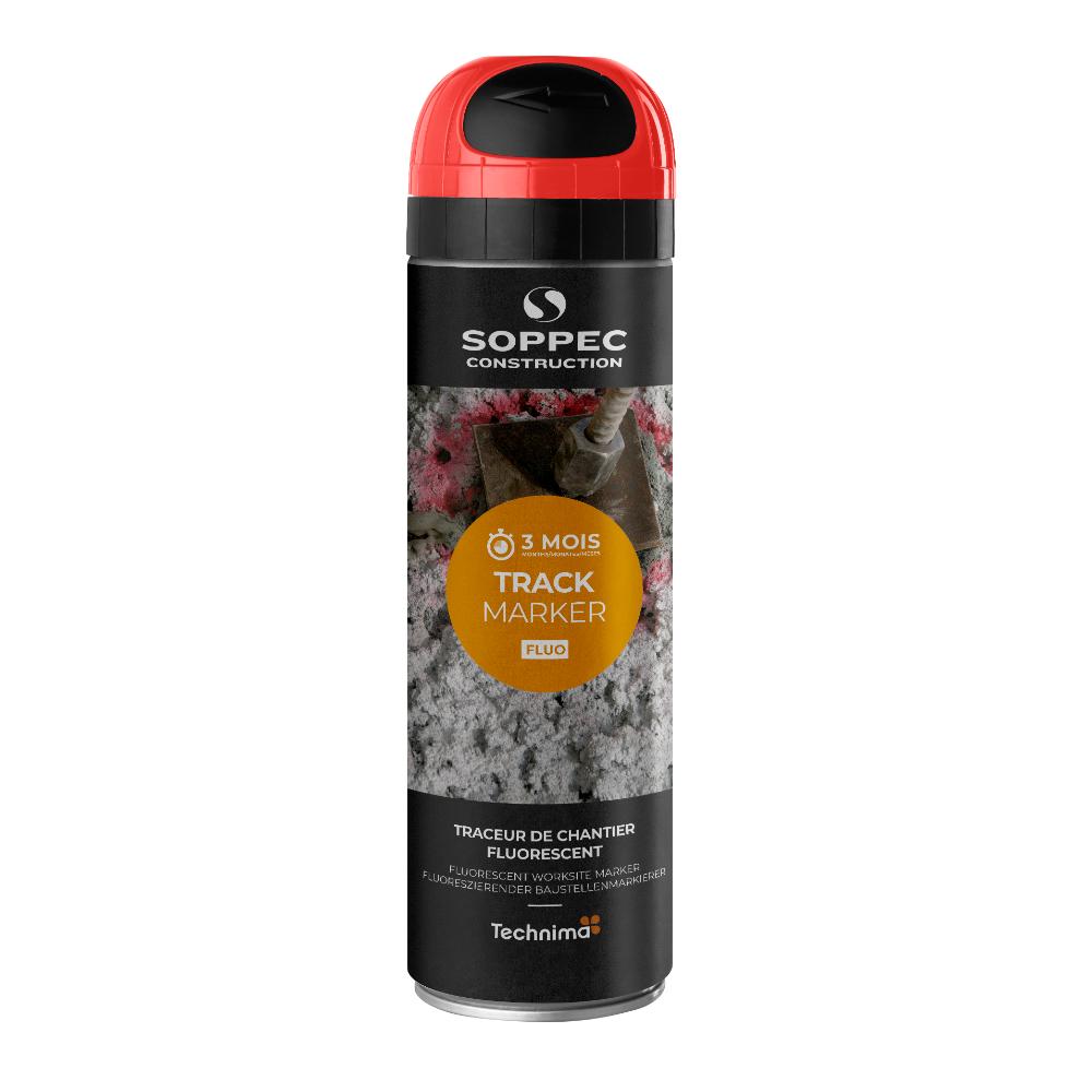 Oferte la Vopsea marcare fluorescenta temporara Soppec Track Marker, rosu, 500 ml
