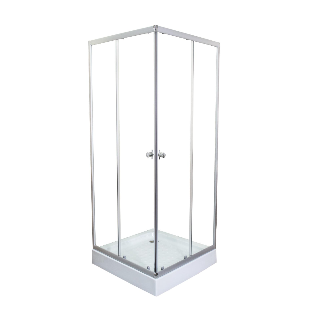 Oferte la Cabina de dus Sanotechnik TM59, patrata, sticla 4 mm, 90 X 90 x 193 cm