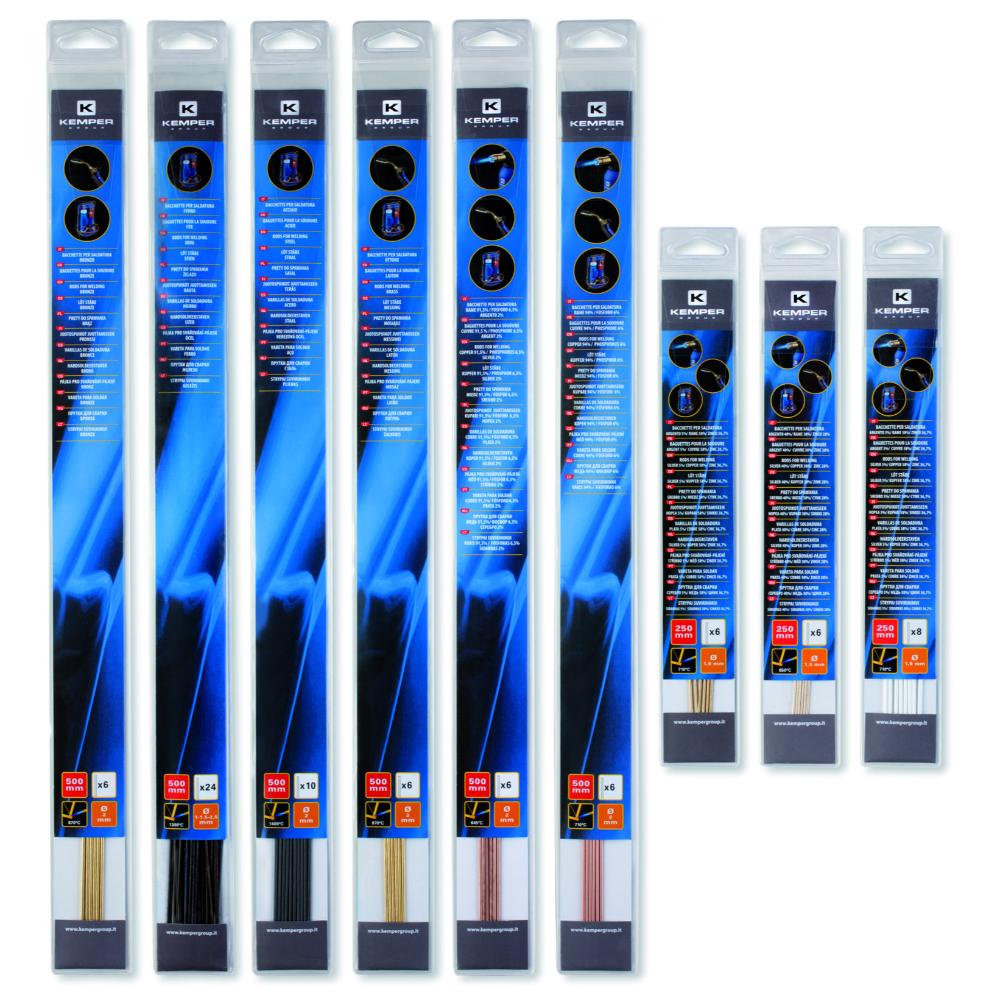 Oferte la Baghete sudura cupru/argint 5% Kemper, 1.5 x 250 mm