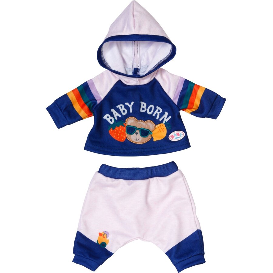 Oferte la Hainute pentru Papusi Jogging Suit Navy