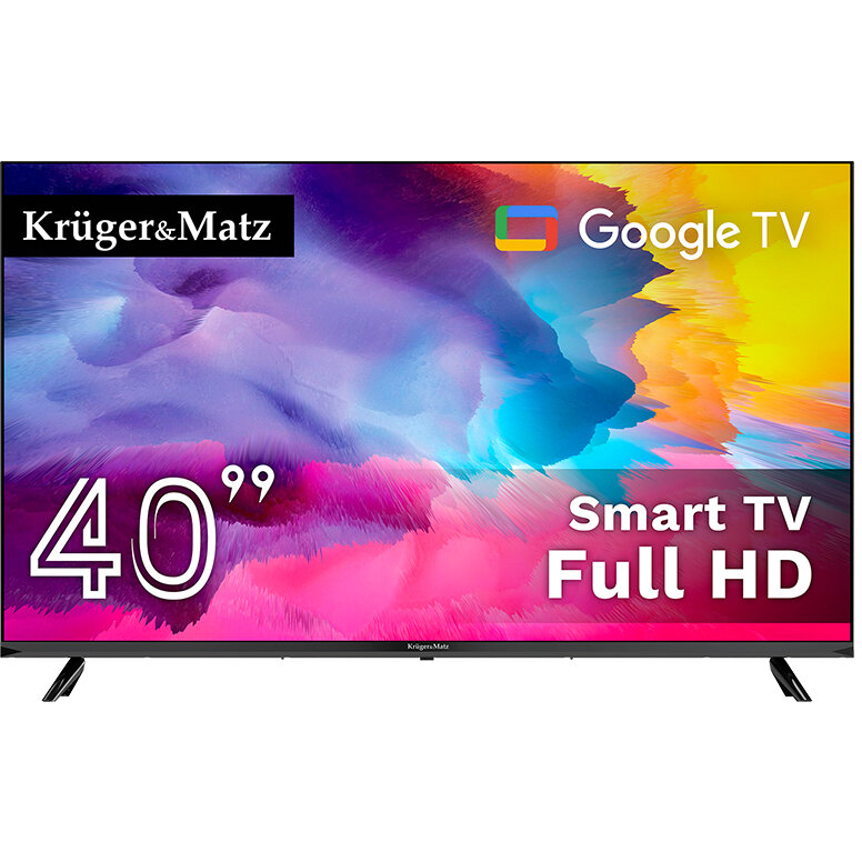 Oferte la Televizor LED Smart KM0240FHD-G 40Inch Full HD Google TV Wi-Fi Negru