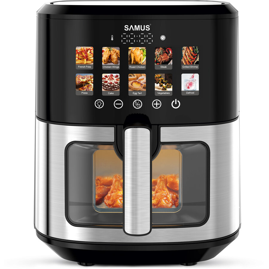 Oferte la Friteuza AF6.5H-S1701DW cu Aer Cald 1700W 6.5L Timer