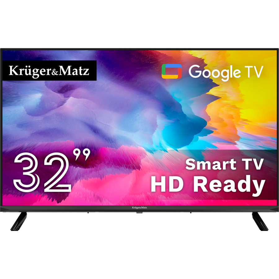 Google Smart Tv 5.0 32 Inch 81cm H265 Hevc Kruger&matz