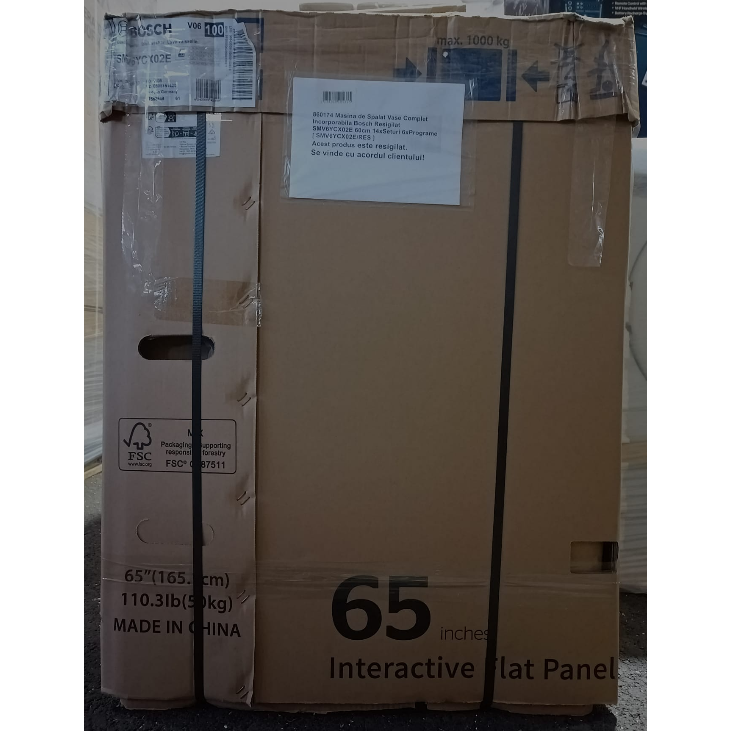 Oferte la Masina de Spalat Vase Complet Incorporabila Resigilat SMV6YCX02E 60cm 14xSeturi 6xPrograme