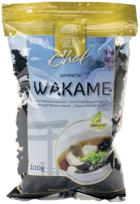 Oferte la Golden Turtle Wakame Alge uscate, 100g
