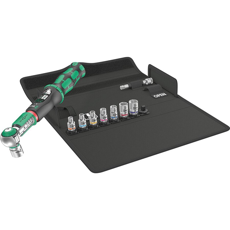 Oferte la Safe-Torque A 1 Imperial Set 1, 10 pieces, torque wrench (black/green, 1/4 square, 2-12 Nm)