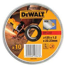 Oferte la cutting disc DT42340TZ-QZ stainless steel - flat 125mmx1.2mm