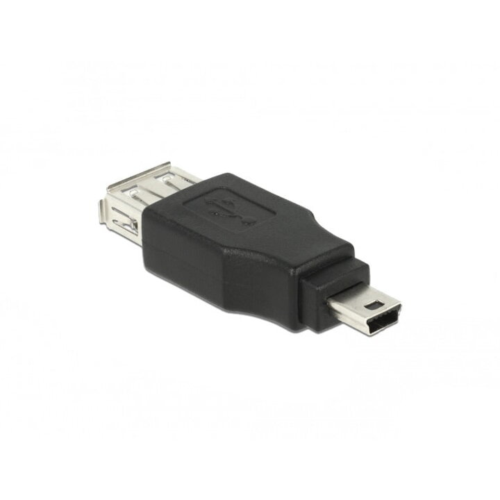 Oferte la Adaptor mini USB la USB 2.0 T-M OTG, Delock 65399