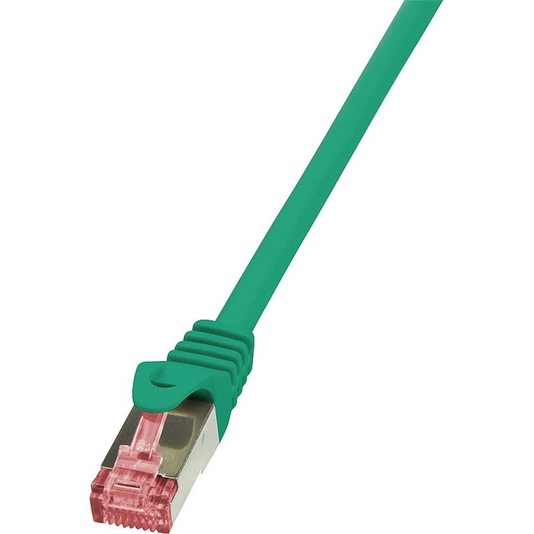 Oferte la Cablu S/FTP PrimeLine Patchcord Cat 6 PIMF 0.25 m Verde