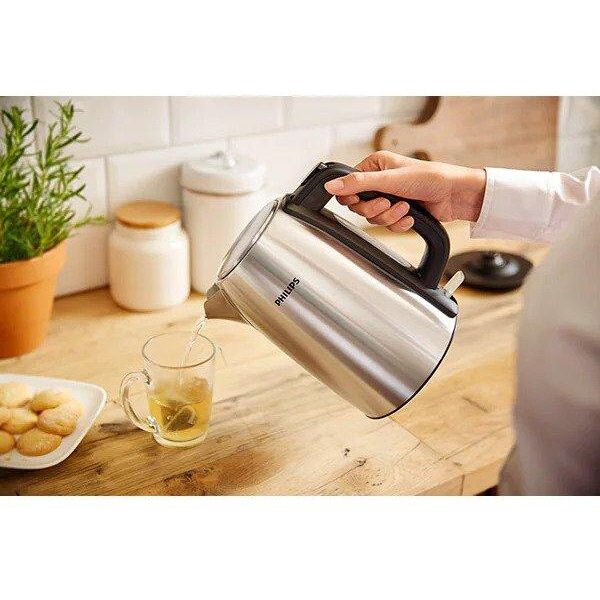 Oferte la Fierbator De Apa Daily Collection HD9351/90 1.7l 2200W Argintiu/Negru
