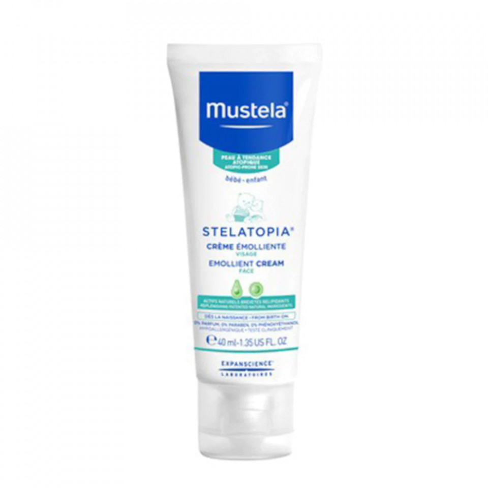 Oferte la Crema emolienta Mustela Stelatopia pentru fata (Concentratie: Crema, Gramaj: 40 ml)