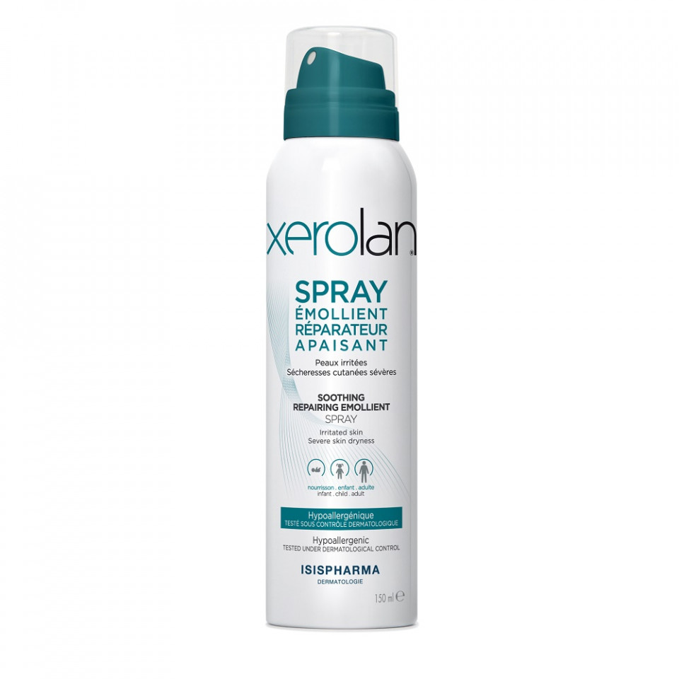 Oferte la Spray emolient reparator pentru pielea fragila Isispharma Xerolan, 150 ml