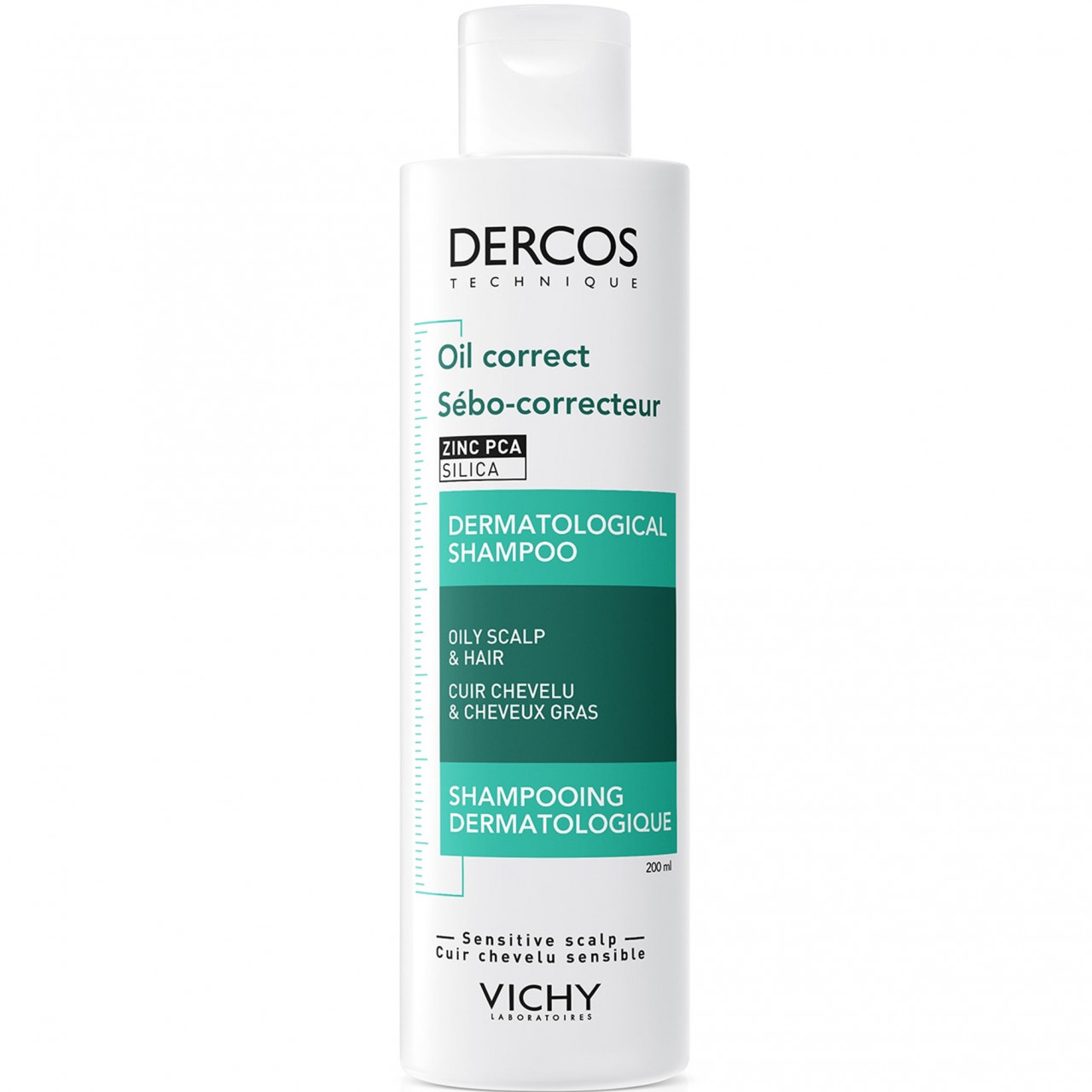 Oferte la Sampon-tratament sebocorector pentru scalp cu exces de sebum Vichy Dercos, 200 ml (Gramaj: 200 ml)