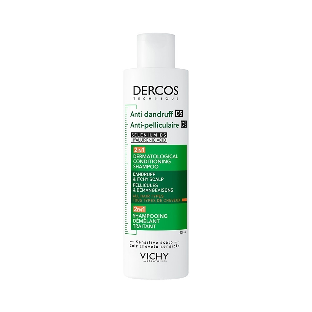 Oferte la Sampon si balsam 2 in 1 anti-matreata pentru toate tipurile de par Dercos, Vichy (Gramaj: 200 ml)