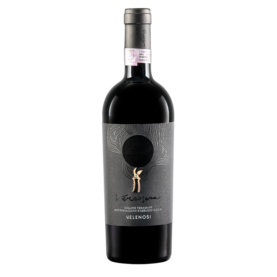 Oferte la Vin Rosu Verso Sera Montepulciano D’Abruzzo Velenosi DOCG 1.5l