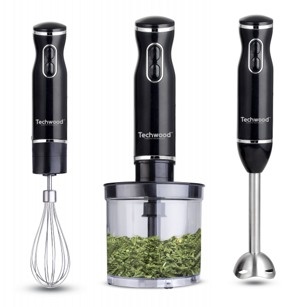 Oferte la Blender vertical 3 in 1 Techwood TMS-9666, 600W, 500ml