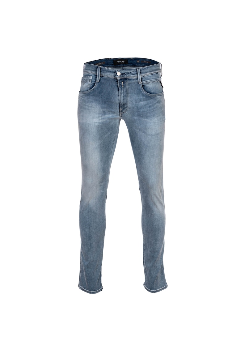 Oferte la Blugi slim fit Hyperflex Anbass - Albastru