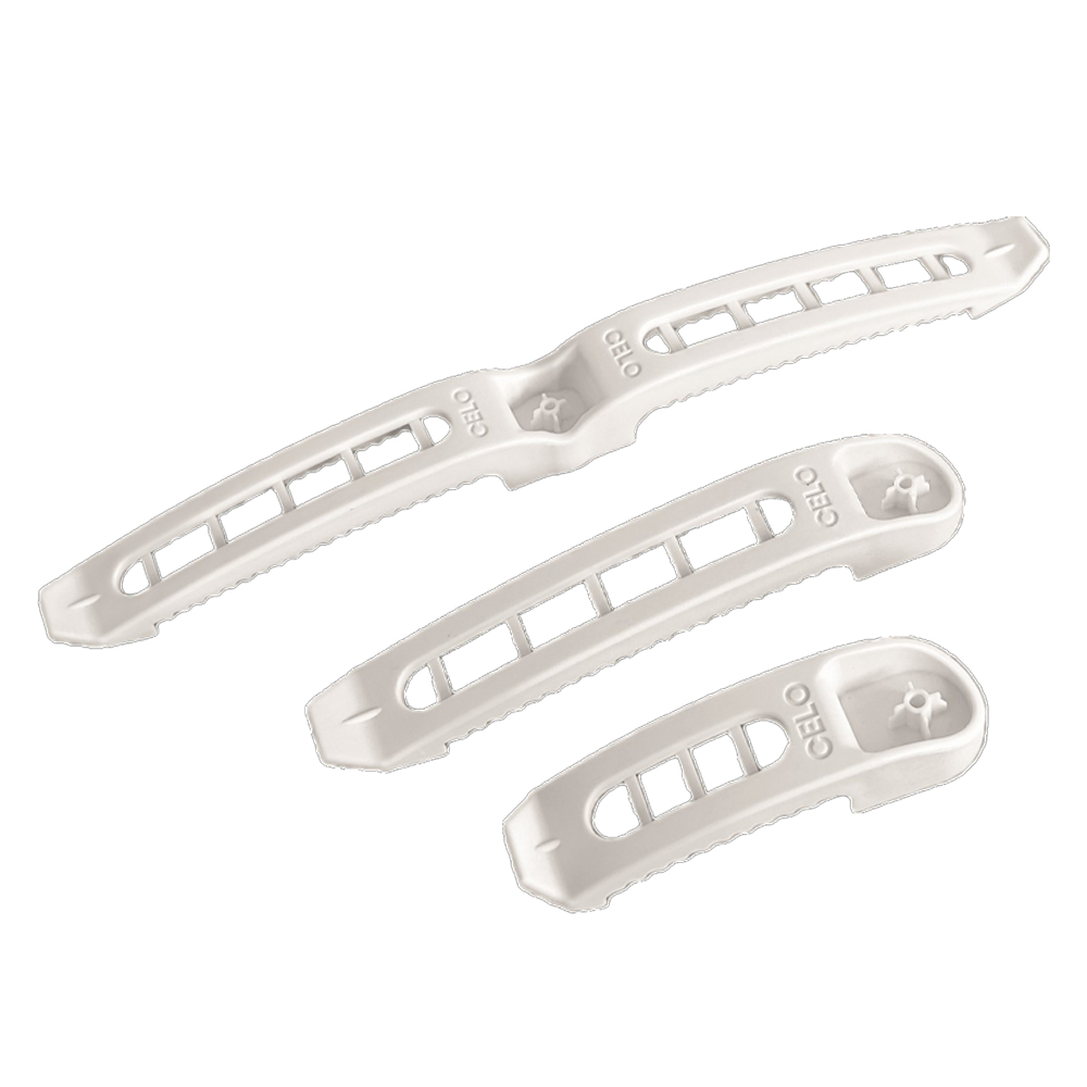 Oferte la Cleme fixare 4 cabluri, alb, 100 bucati/set