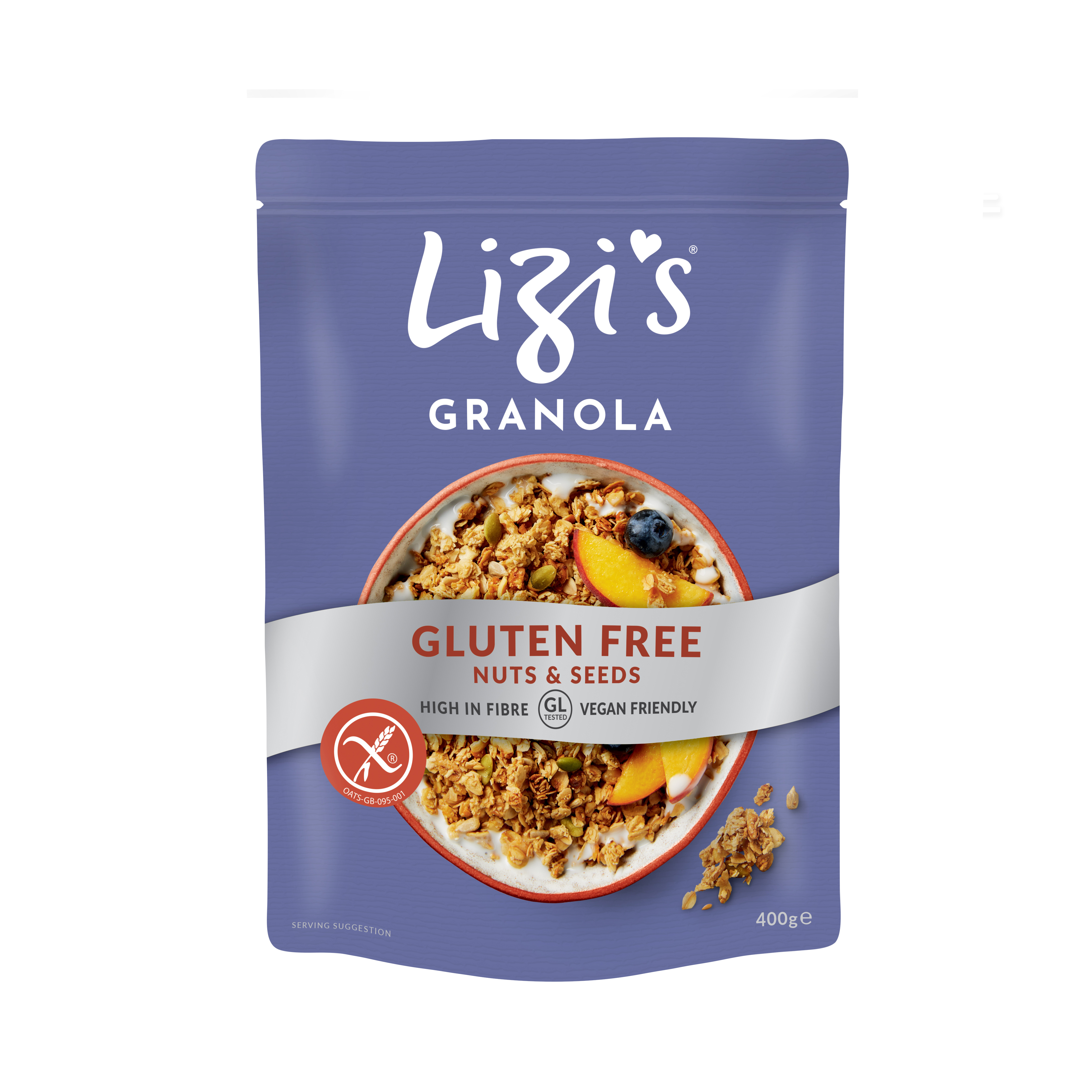 Granola fara gluten 350G Lizi's