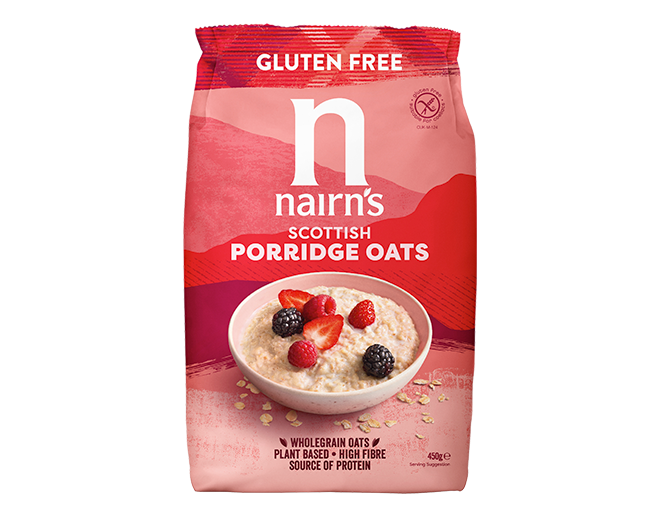 Oferte la Fulgi de Ovaz Integral Fara Gluten 450G Nairn's