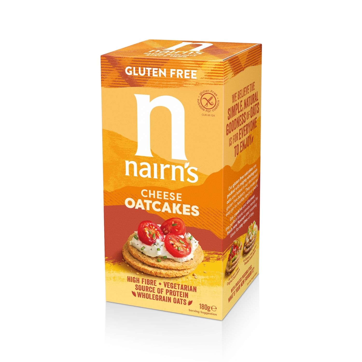 Oferte la Painici Fara Gluten din Ovaz Integral cu Branza 180G Nairn's