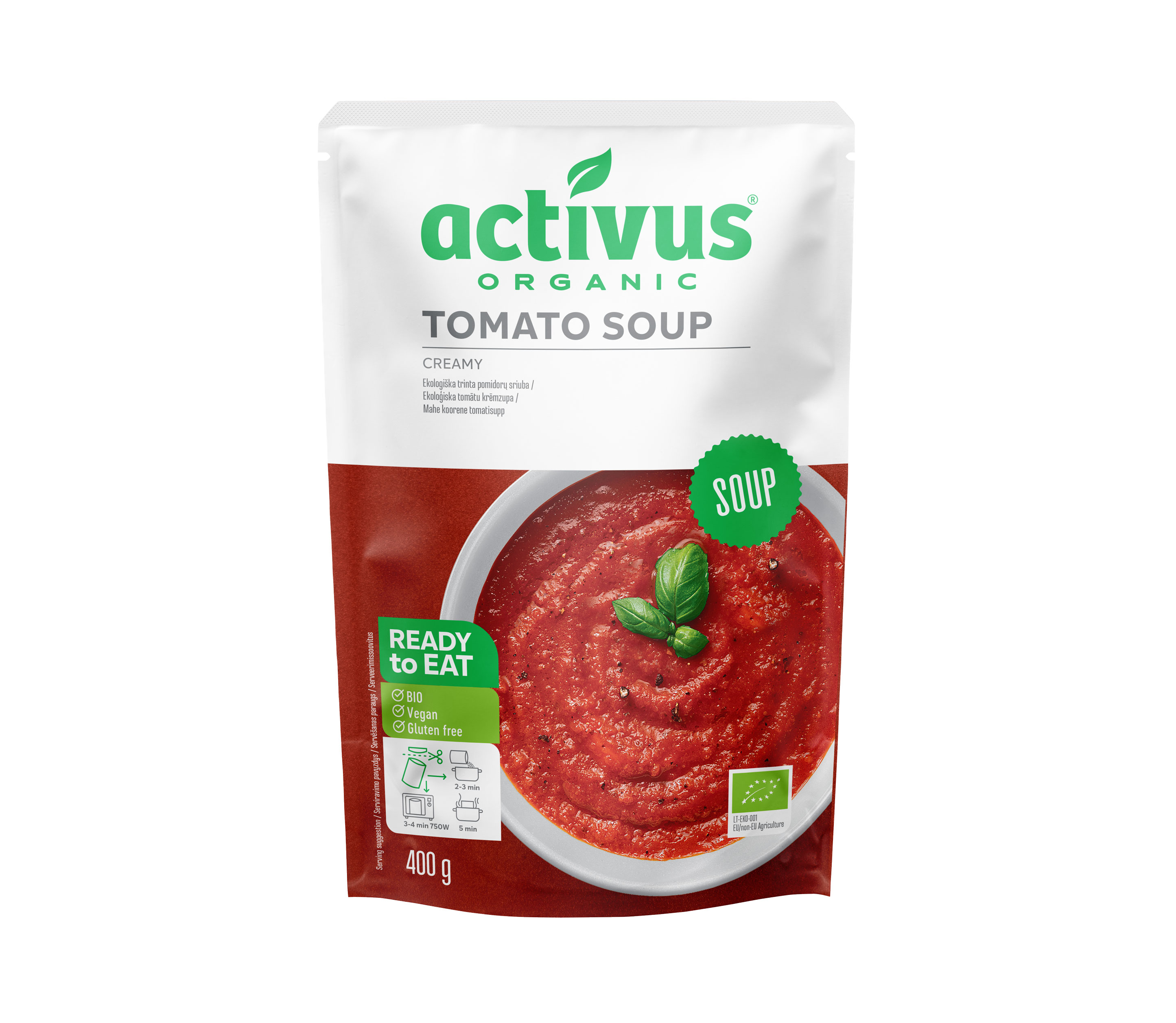 Oferte la Supa BIO Crema de Rosii 400G Activus