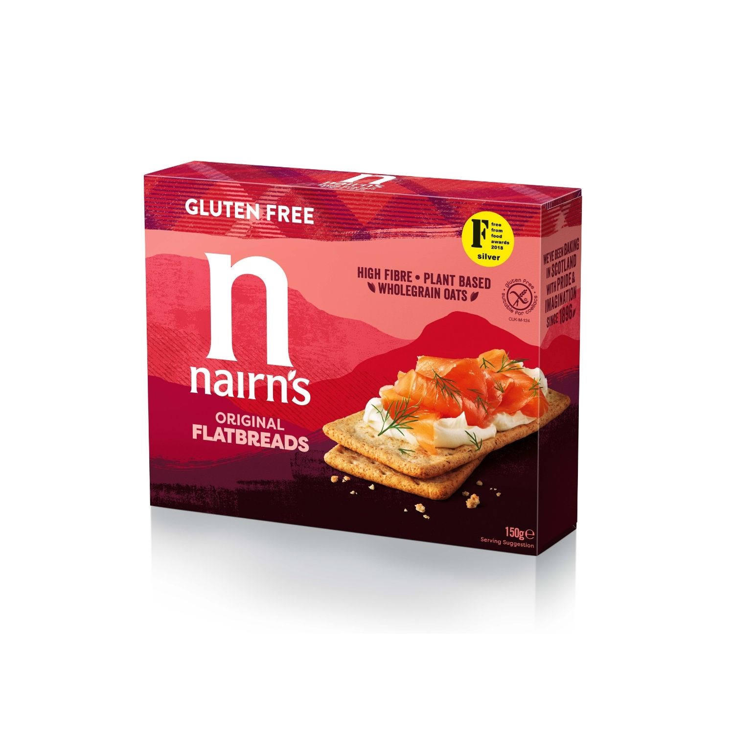 Oferte la Felii de Paine Crocanta din Ovaz Integral Fara Gluten 150G Nairn's
