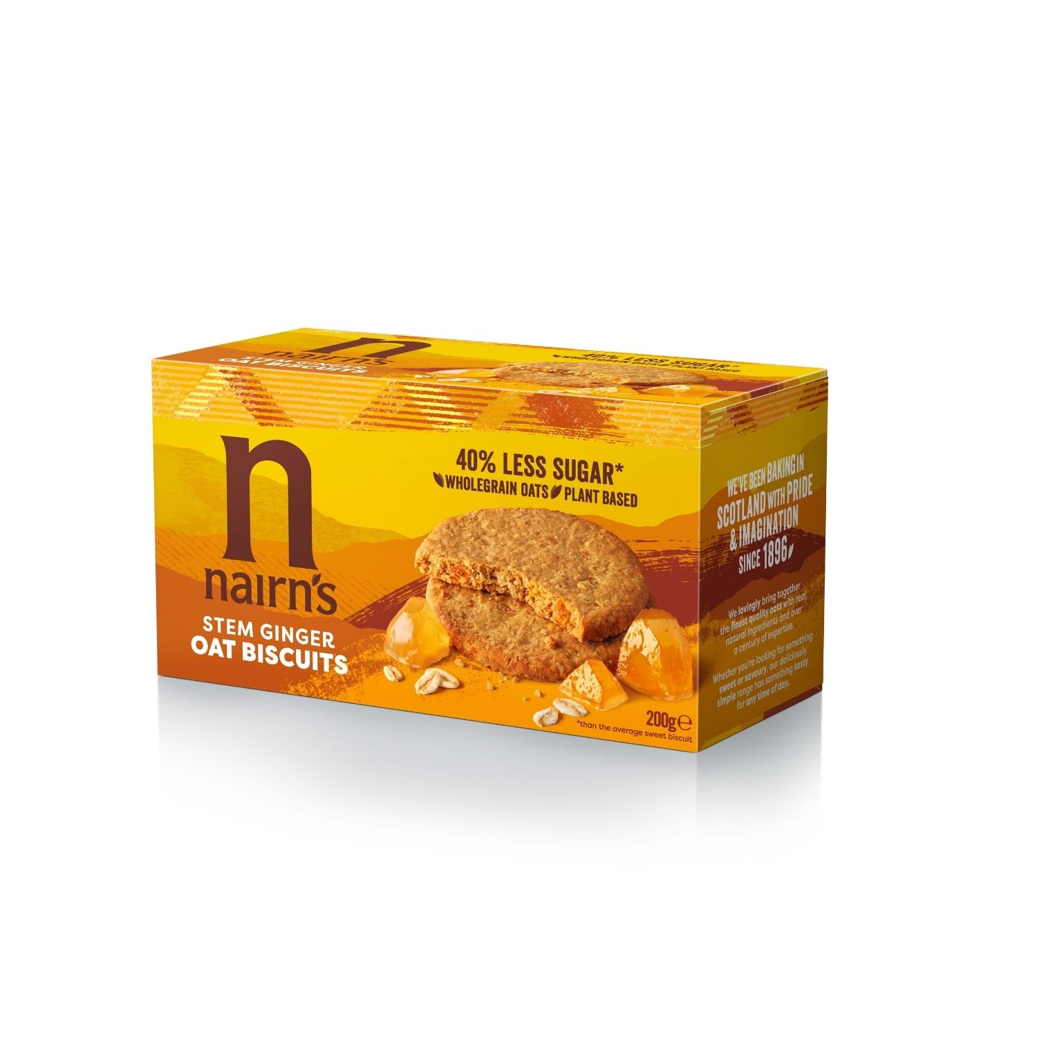 Oferte la Biscuiti din Ovaz Integral cu Ghimbir 200G Nairn's