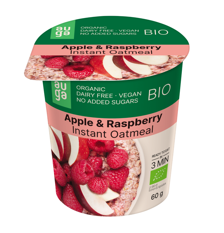 Oferte la Ovaz integral BIO cu Mar si Zmeura 60G Auga