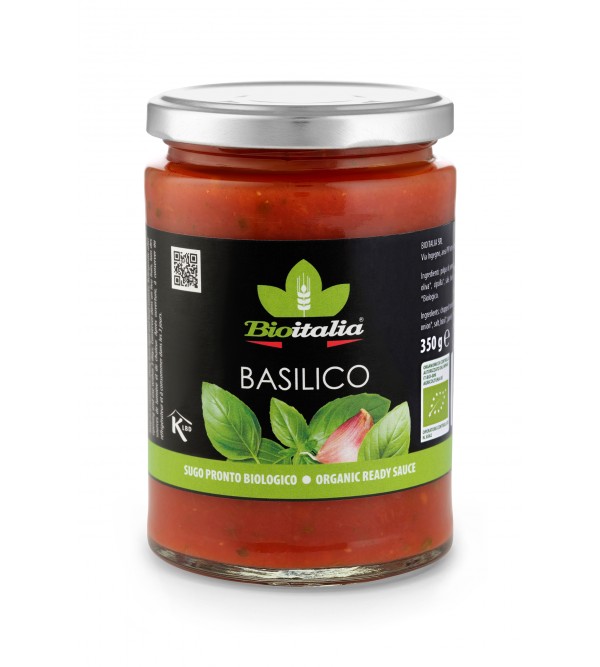 Oferte la Sos Bio pentru Paste cu Busuioc 350g Bioitalia