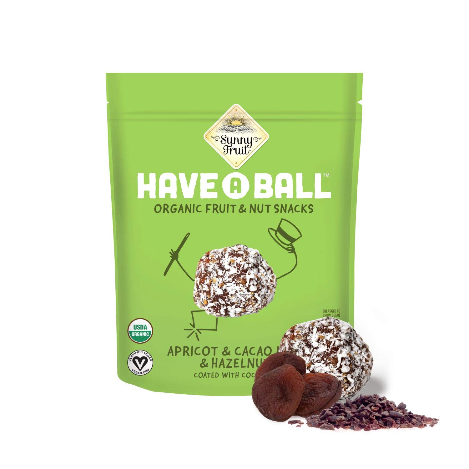 Oferte la Bile cu Caise, Cacao si Alune 126g Sunny Fruit