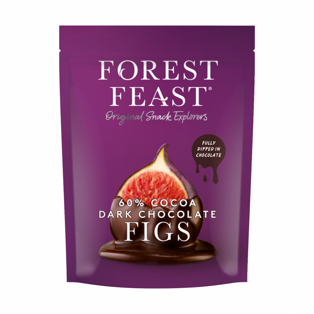 Smochine Invelite in Ciocolata Belgiana Neagra 60% 140g Forest Feast