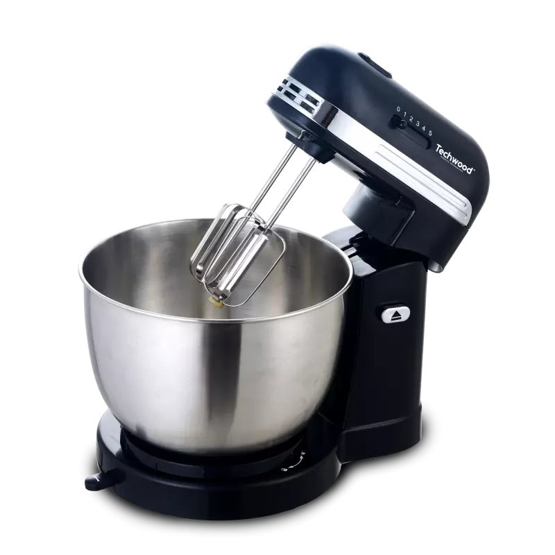 Oferte la Mixer cu bol Techwood TMB-356, 3.5L, inox, 5 viteze, 350W