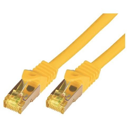 Oferte la Patchcord S/FTP Cat 7 20m Yellow