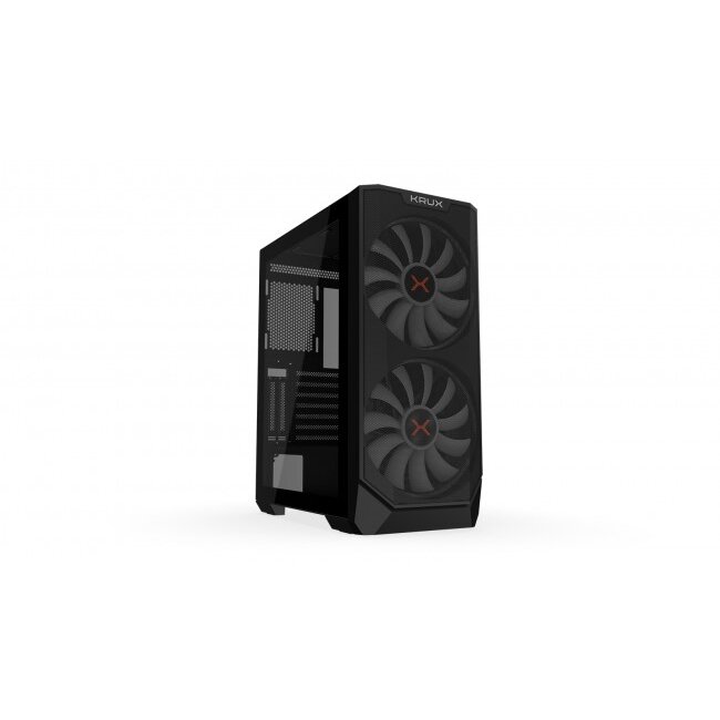 Oferte la Carcasa Vortex Middle  Tower  ATX  micro-ATX  mini-ITX   Tempered Glass Negru