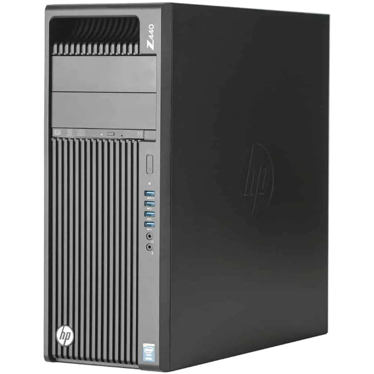 Sistem desktop Refurbished Z440 Intel Xeon E5-2683 64GB 512GB SSD + 4TB HDD Quadro M4000 Windows 10 Pro Black
