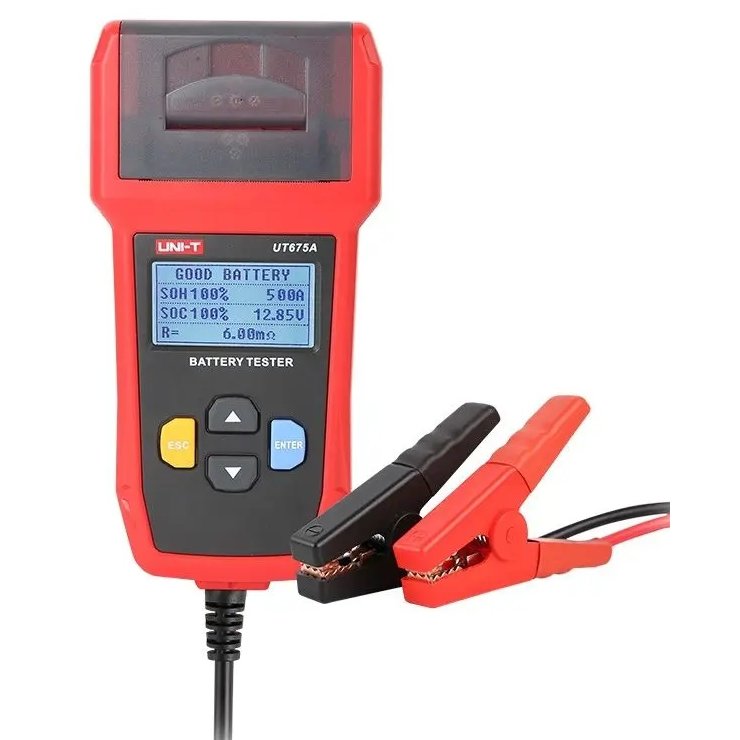 Oferte la Tester baterie auto cu afisaj digital, 12V, UT675A UNI-T BAT-TESTER-UT675A-UNIT / 6935750567500