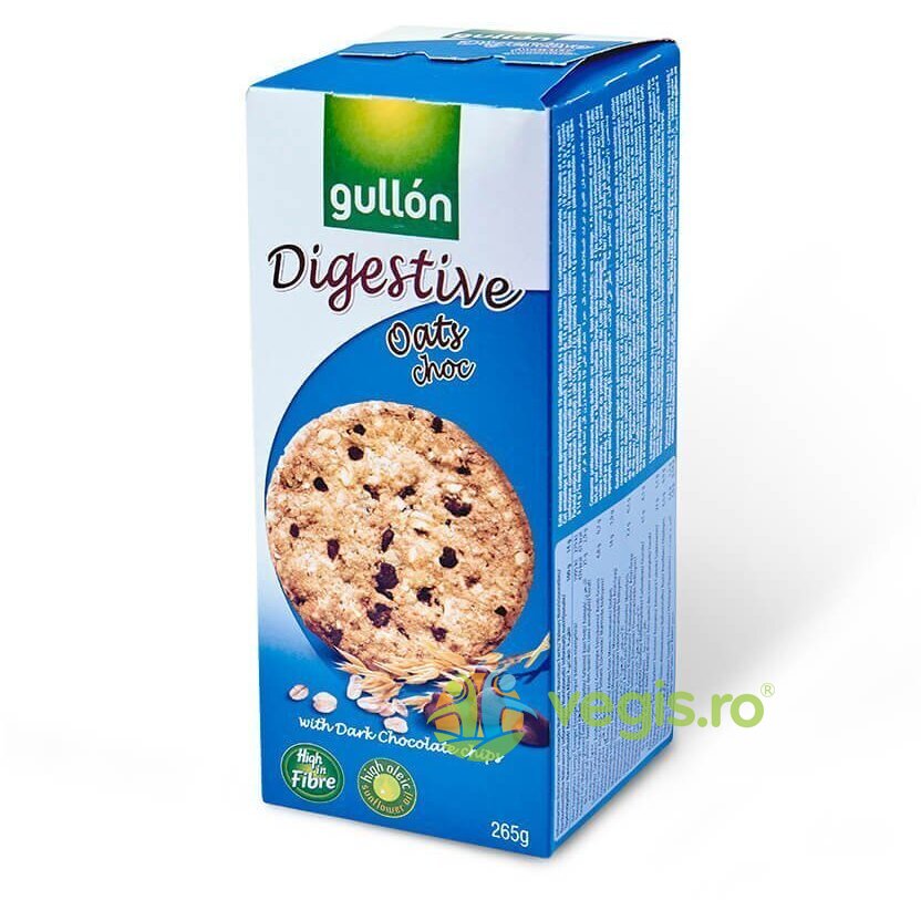 Oferte la Biscuiti Digestivi din Ovaz cu Chipsuri de Ciocolata Neagra 265g